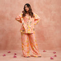 Embroidered Blazer Set